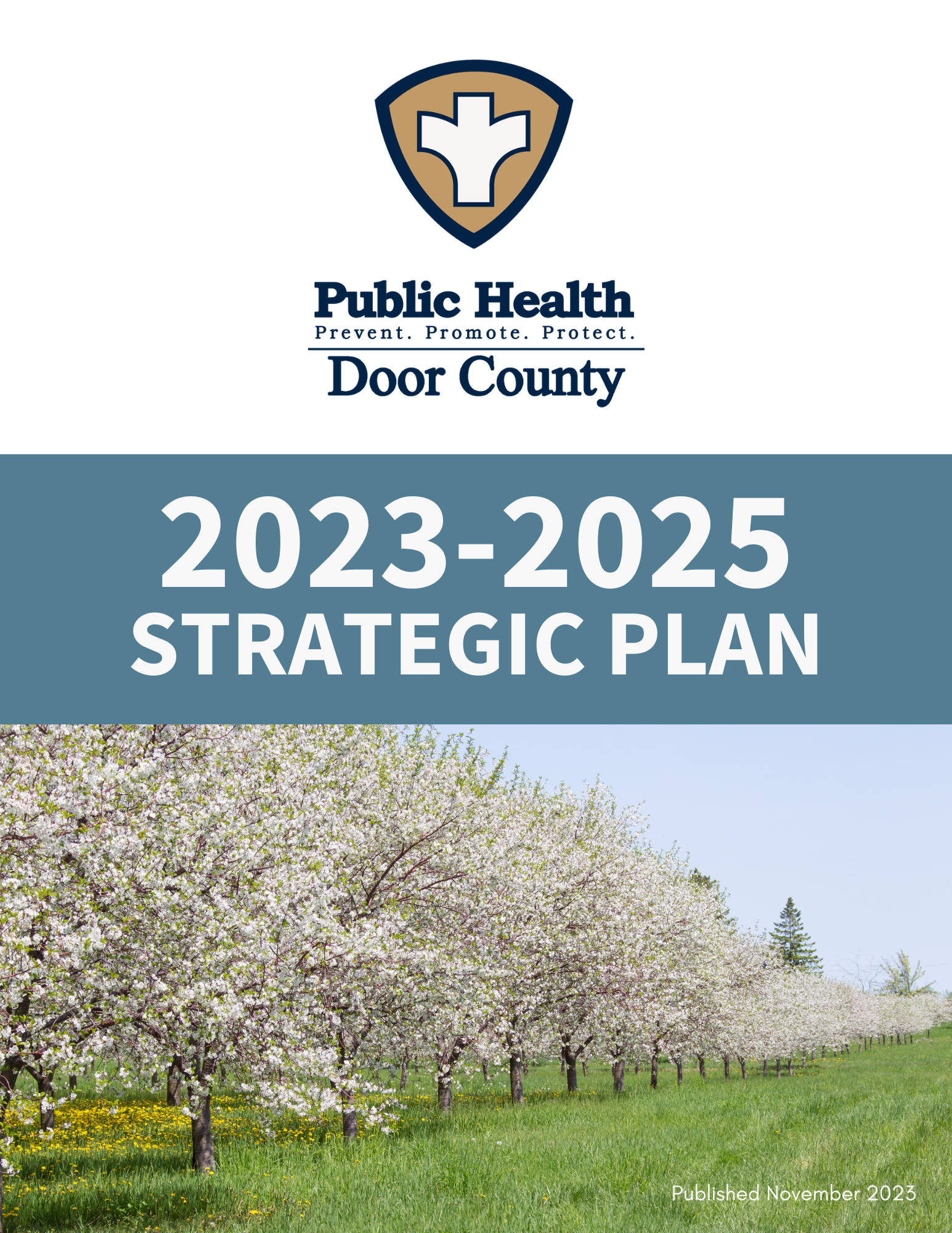 2023-2025 Strategic Plan Cover